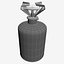 Folding Portable Gas Stove + Gas Cylinder