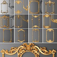 Collection stucco molding frame1