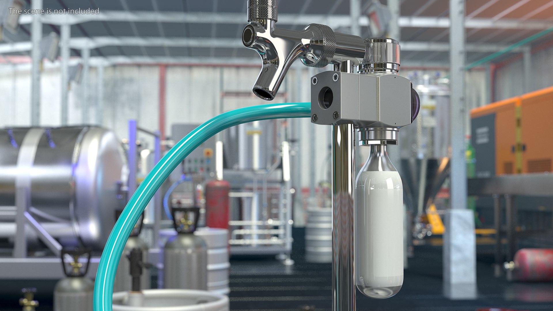 3D model portable co2 draft beer TurboSquid 1625193