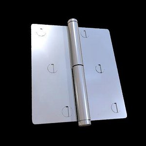 3d model hinges screw