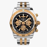 Breitling Chronomat Steel Gold Virtual Model
