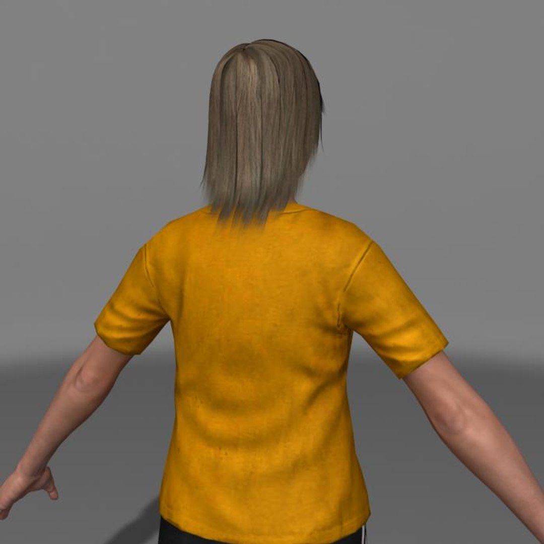 games rigging 3d model