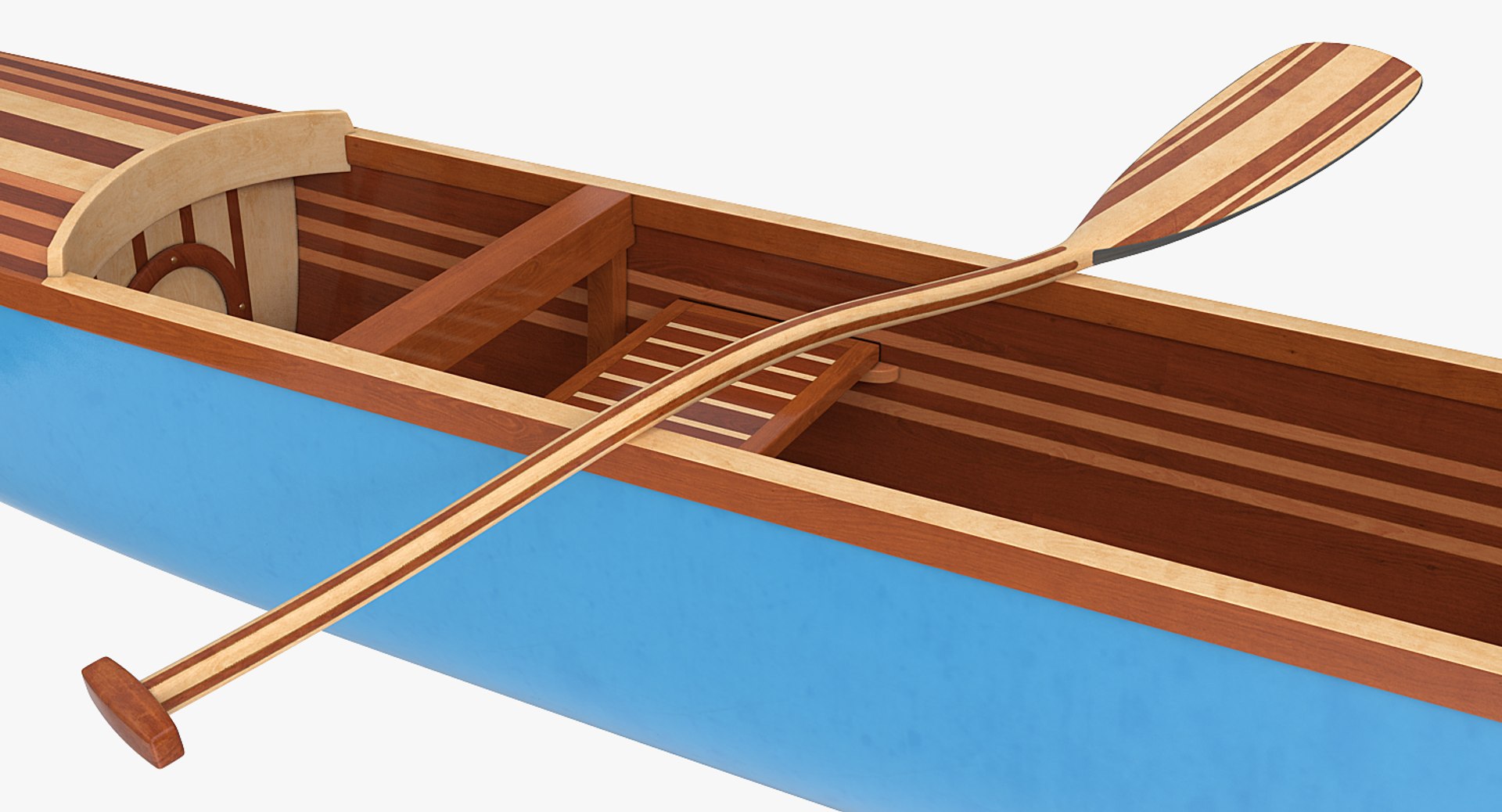 3D Canoe Paddle Model - TurboSquid 1277914