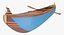 3D canoe paddle model
