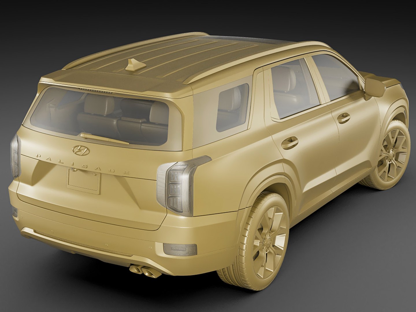 3D Hyundai Palisade 2020 Model - TurboSquid 1375245