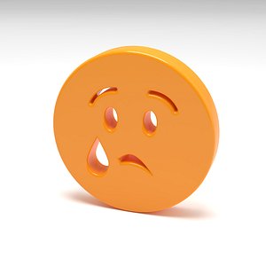 3D Emoji Tear v2 model