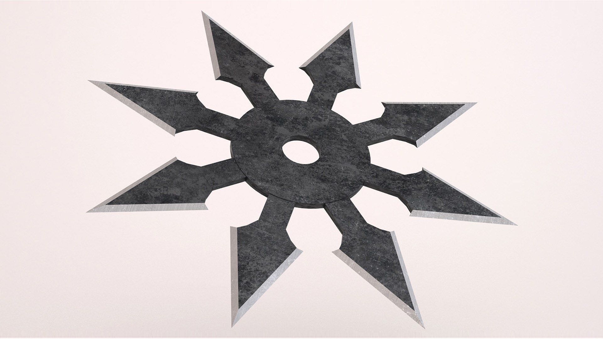 3d Happo Throwing Star Model - Turbosquid 1420624