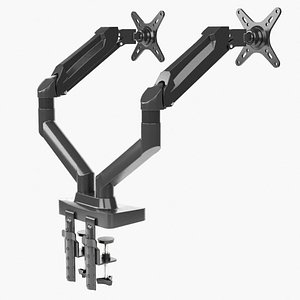 3D model Dual Monitor Stand