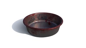 3D Bloody Dish model
