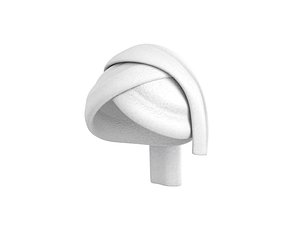 towel hat 3D model