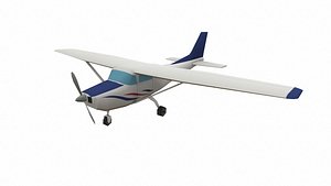 Low-poly Airplane