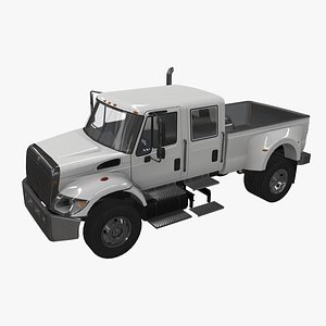 navistar monster truck cxt 3D model