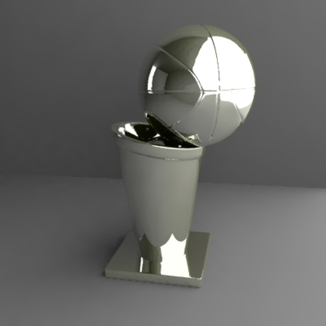 3d Basketball Trophy