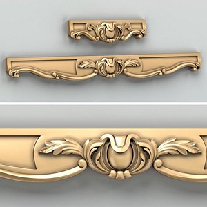 3d model carved underframe