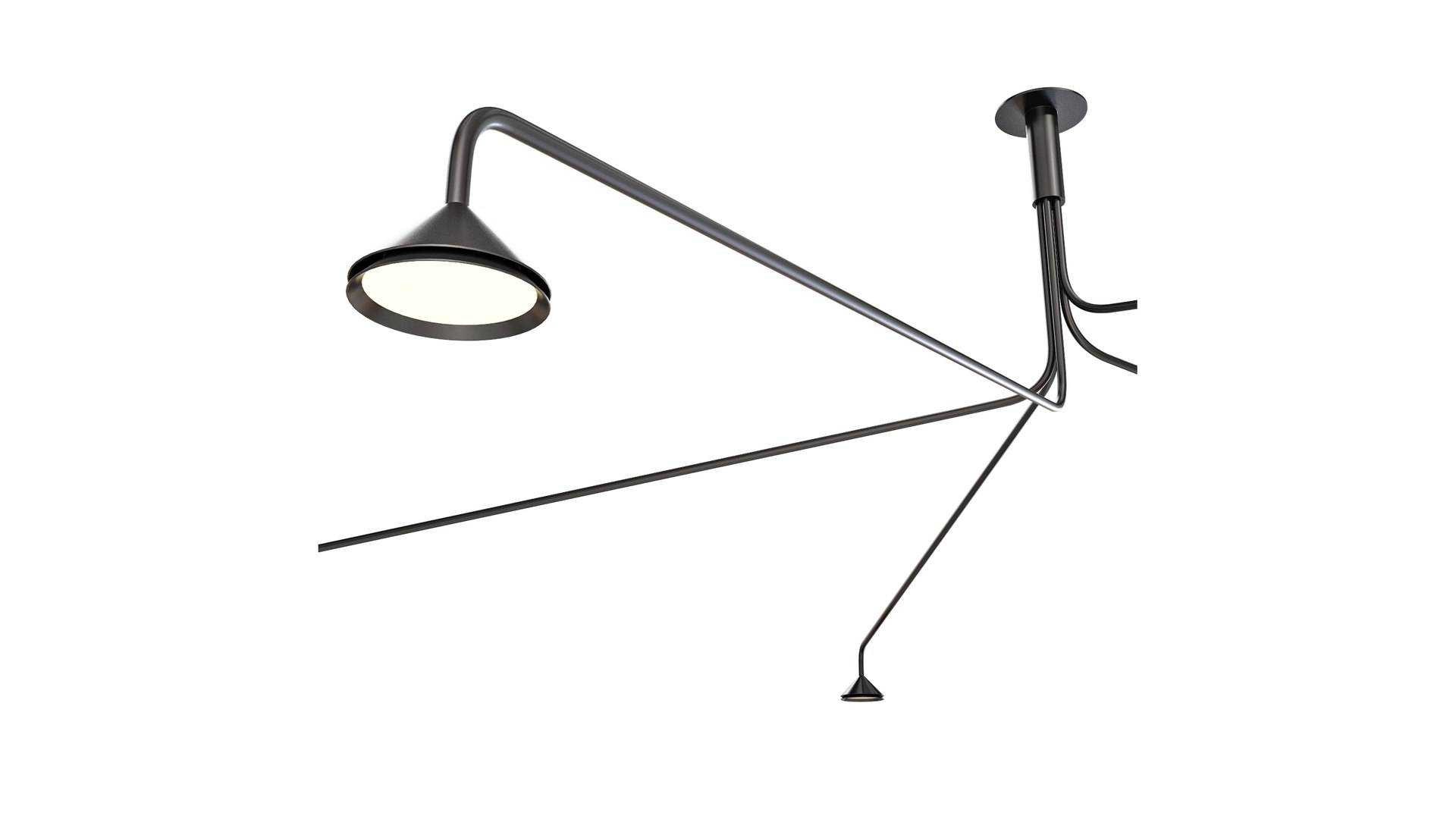 Roche Bobois Nomad Ceiling Lamp Model - TurboSquid 2206900
