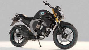 3D model yamaha motorcycle