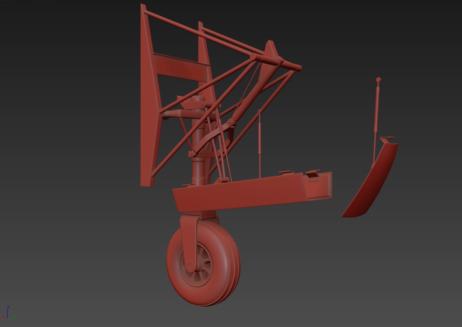 Landing Gear for Aircraft 2 Front Nose 3D model https://p.turbosquid.com/ts-thumb/Y8/9WtB7M/Gt/preview040/jpg/1773681298/1920x1080/fit_q87/46cb3e2cef09f93cfd1949bc81ac7a7c5ee903ad/preview040.jpg