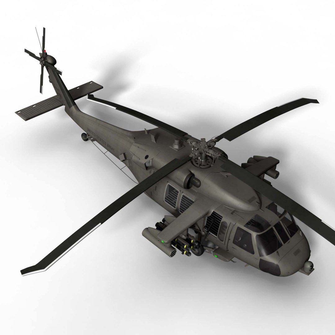 3d model of purchase uh-60m battlehawk sikorsky uh-60