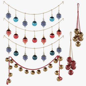 Christmas Ornament Set 03