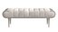 Michael Amini Roxbury park channel tufted bench