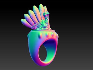3d model turkey ring thanksgiving