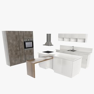 3D Nolte Kitchen 3D Model model