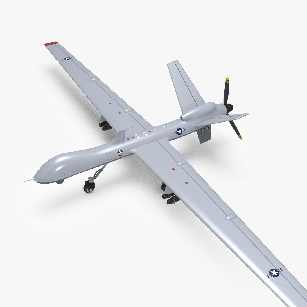 MQ-9 Reaper Model - TurboSquid 1890624