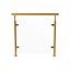 Gold Glass Railing model