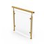 Gold Glass Railing model