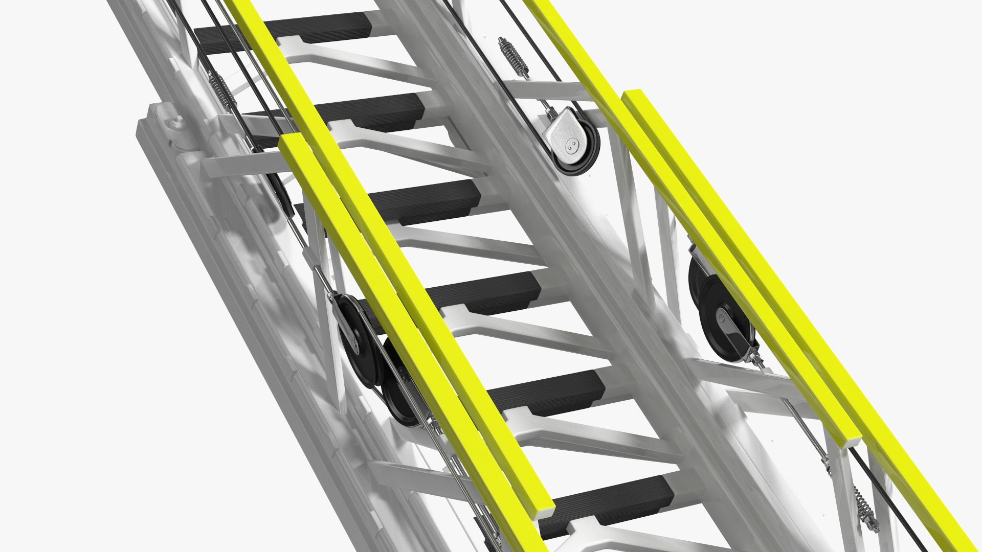 M32l turntable ladder unfolded 3D model TurboSquid 1709584