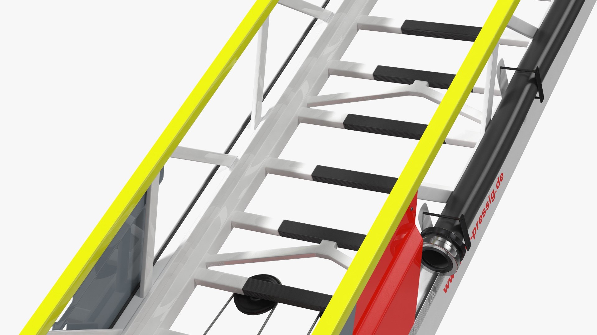 M32l Turntable Ladder Unfolded 3D Model - TurboSquid 1709584