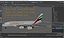 Emirates Airbus A380 Rigged for Maya