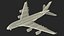 Emirates Airbus A380 Rigged for Maya