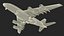 Emirates Airbus A380 Rigged for Maya