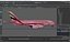 Emirates Airbus A380 Rigged for Maya