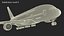 Emirates Airbus A380 Rigged for Maya