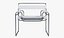 Cadeira Wassily por Marcel Breuer (4 opções)