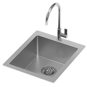 3D model SMEG kitchen sink LFT34RS