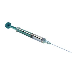 Syringe Injector Vaccine Medical 3D Model