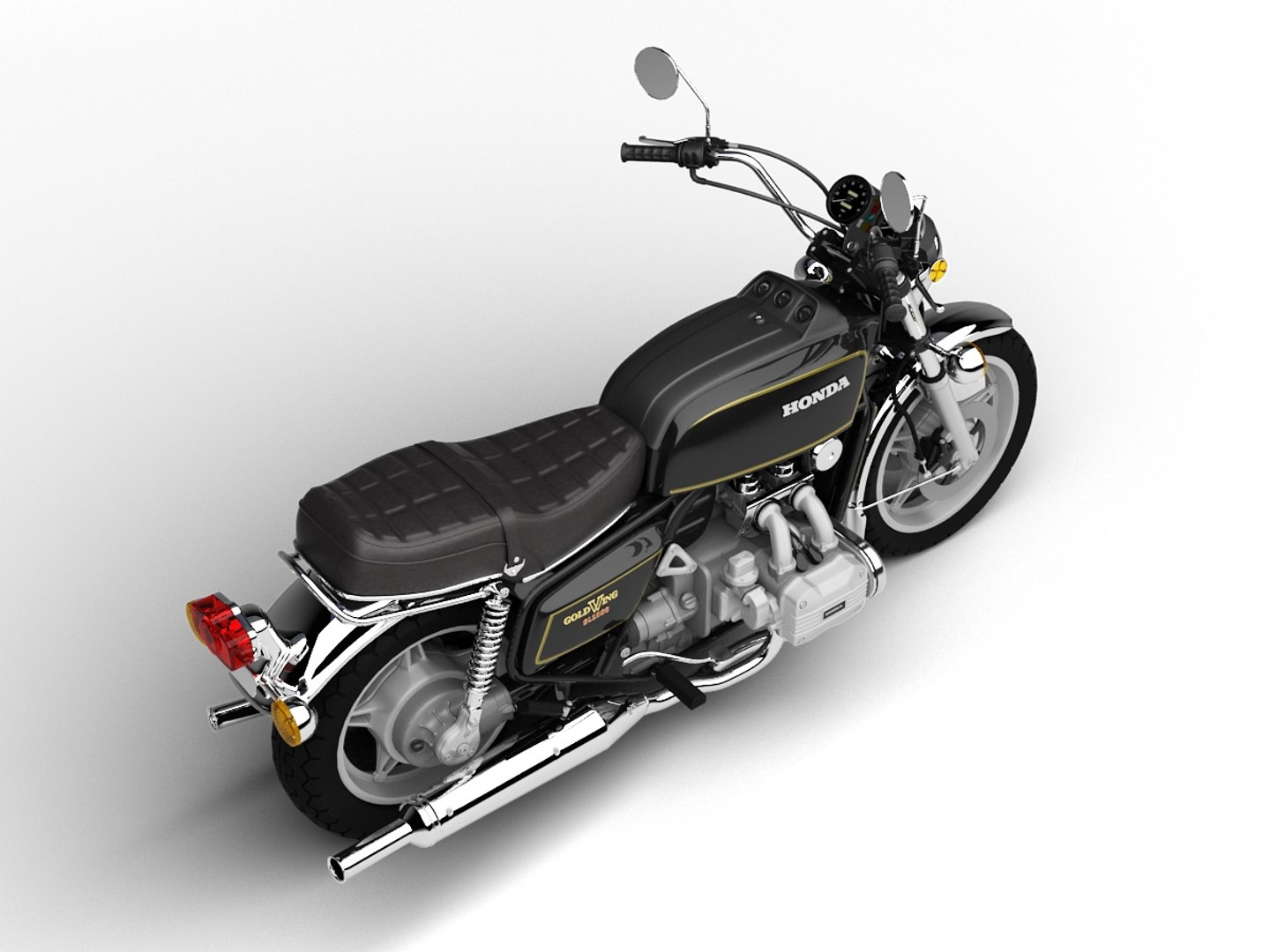 Feu Stop Arrière Et Support Pour Honda GL1000 Goldwing 1978 - Modèle H620-2 | Occasion
