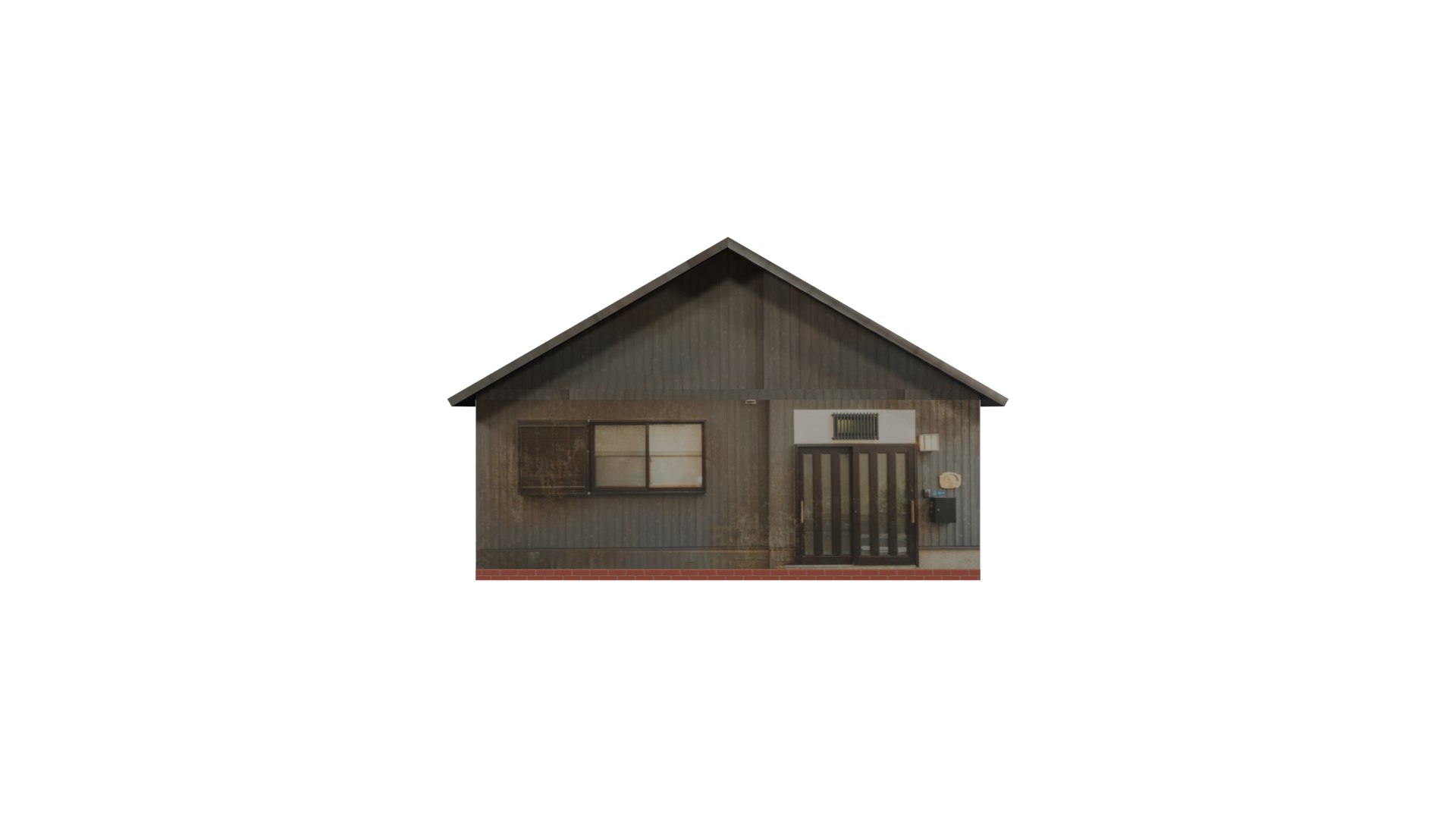 5 Modern Rusted Japanease House Pack 1 Model - TurboSquid 2388405
