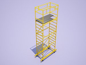 scaffolding 1x2m 3d model