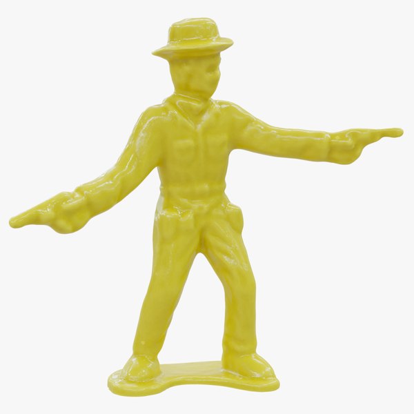 modelo 3d Plastic Cowboy Toy 03 - TurboSquid 2051482
