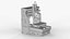 Small CNC Milling Machine model