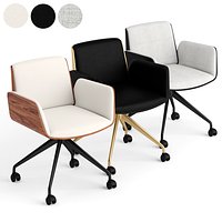 Punt Hug pyramid base office chair