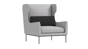3D Alice armchair model