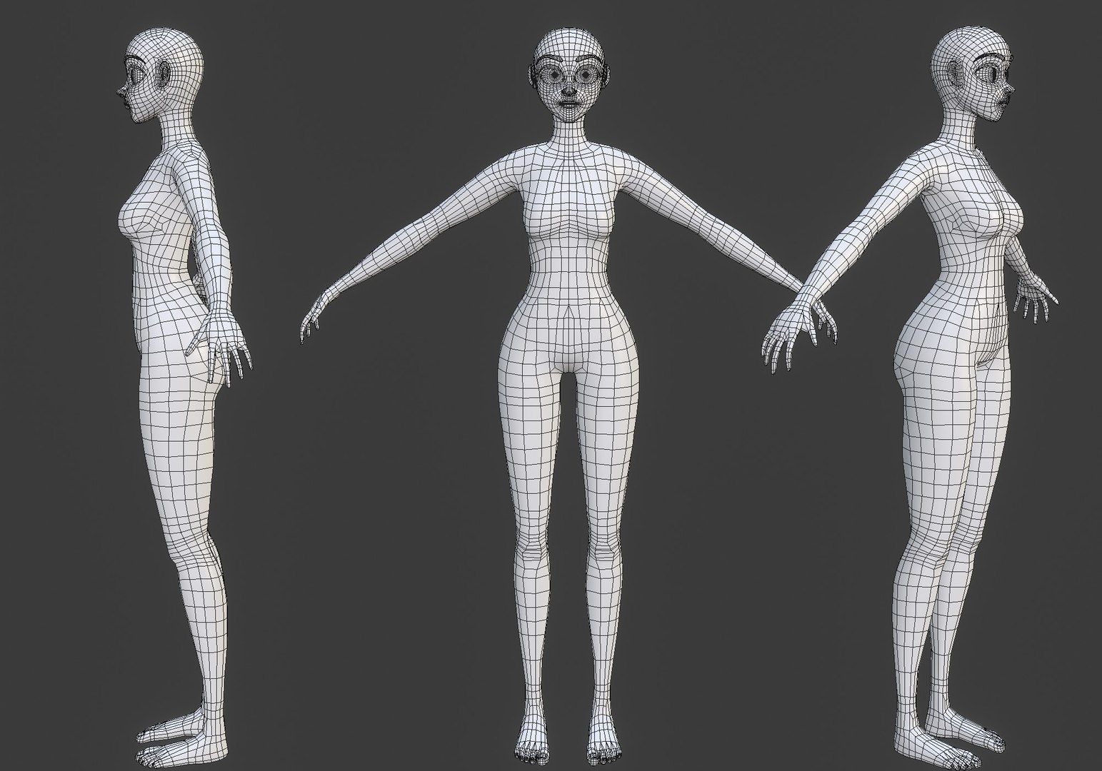 3D model woman body - TurboSquid 1883076