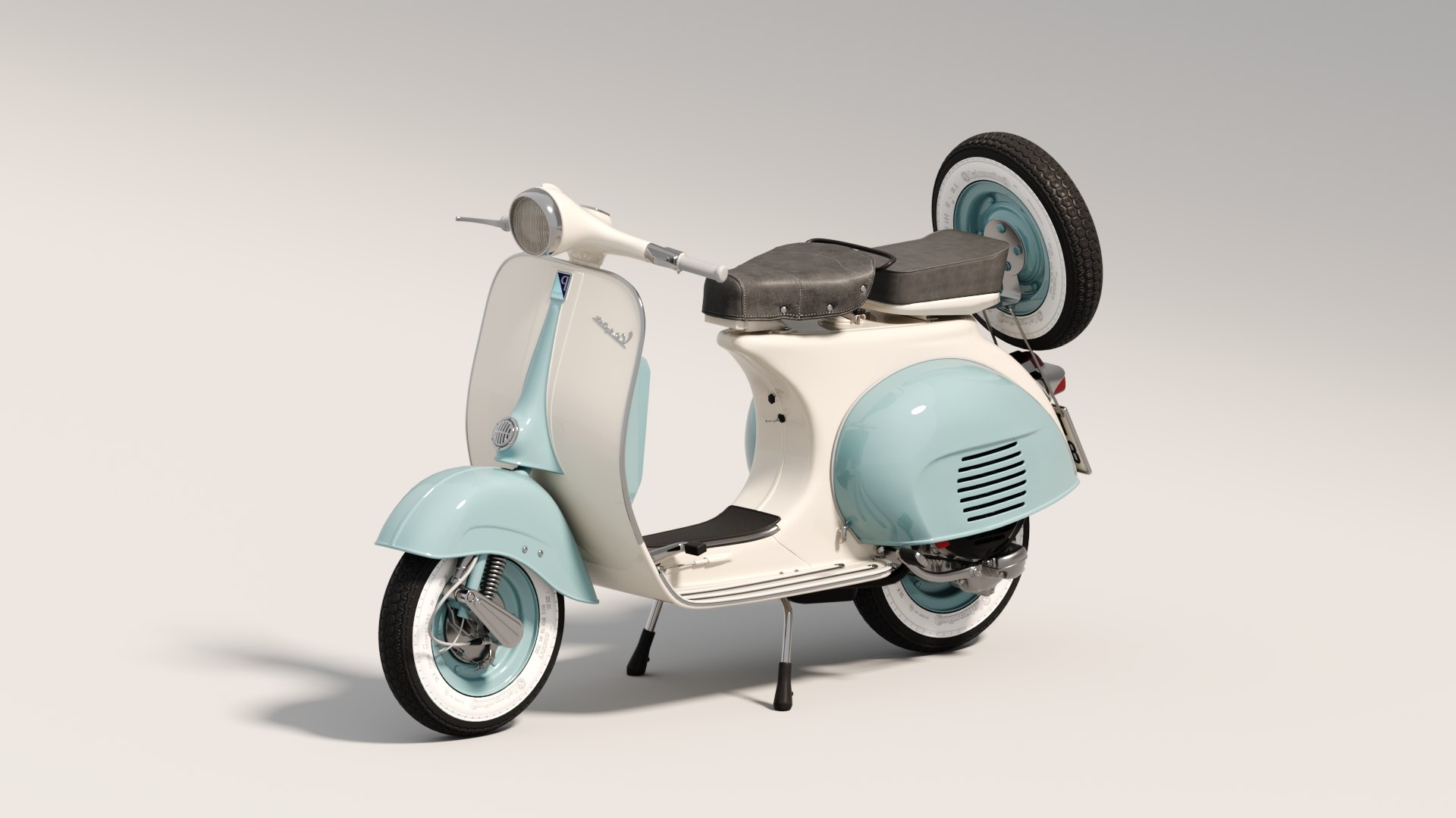 Vespa VNB 125 3D - TurboSquid 2227095