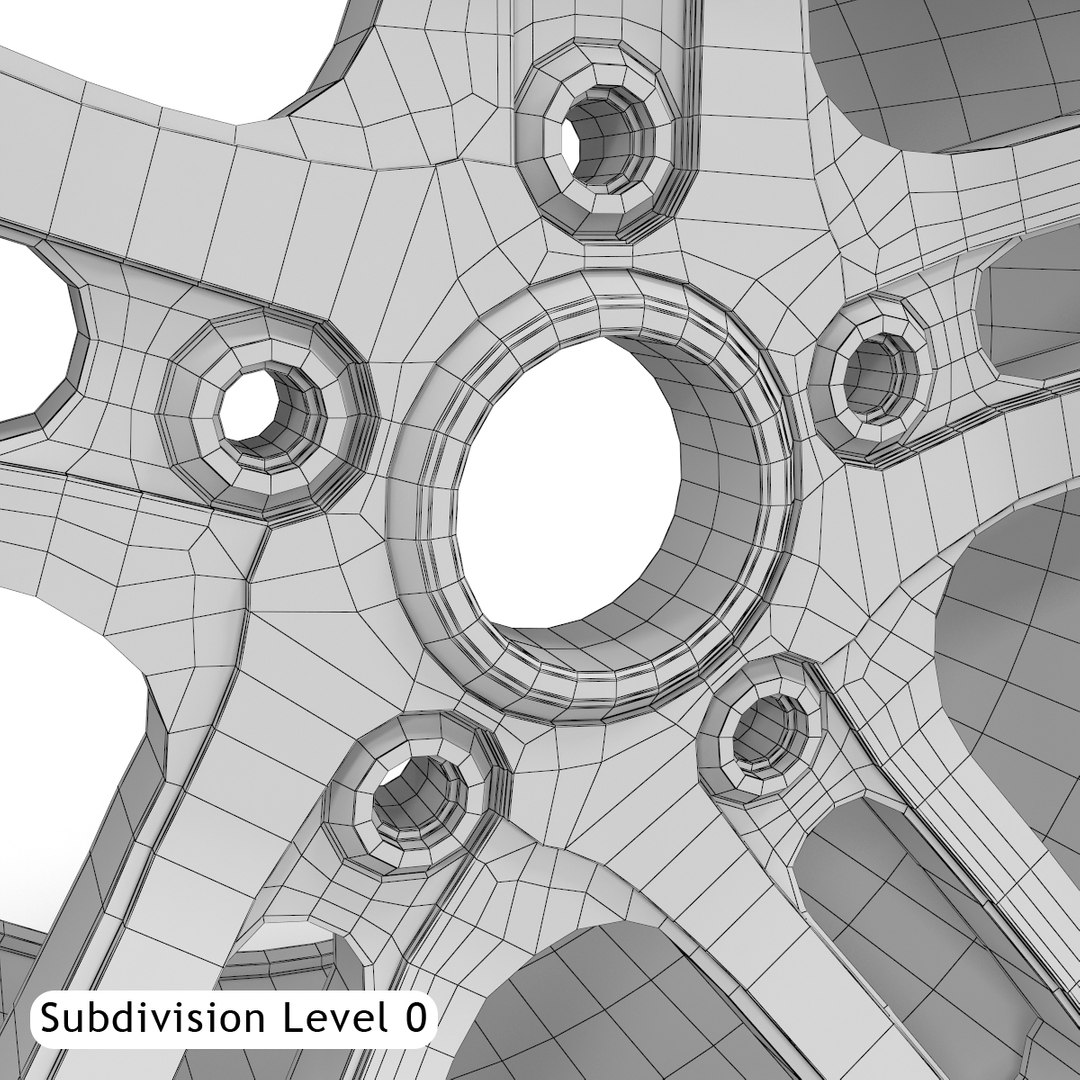 Tuning Rim 3d Model