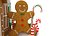 3D real ginger bread house